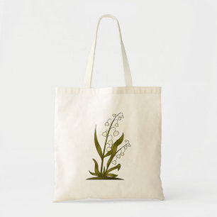 Bolso De Tela Floraciones de los insectos "n" · Lirio de los