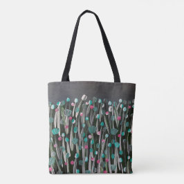 Bolso De Tela Floraciones intrépidas