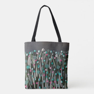 Bolso De Tela Floraciones intrépidas