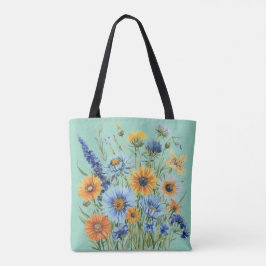 Bolso De Tela Floral