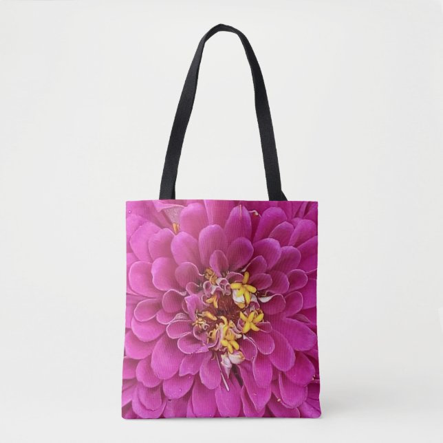 Bolso De Tela Floral (Anverso)