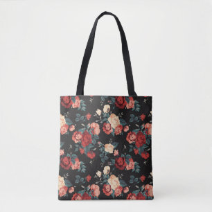 Bolso De Tela Floral