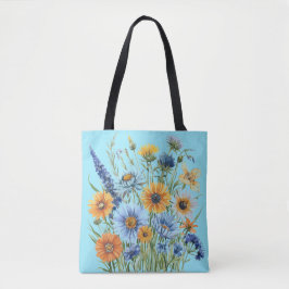 Bolso De Tela Floral