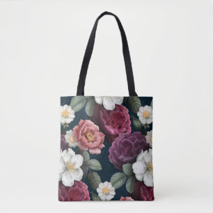 Bolso De Tela Floral