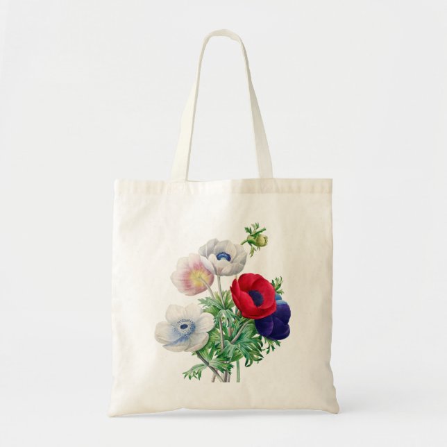 Bolso De Tela Floral (Frente)