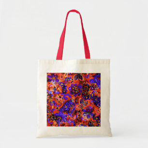 Bolso De Tela Floral abstracta de magia pura