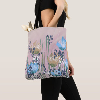 Bolso De Tela Floral Abstracto Moderno de Moda