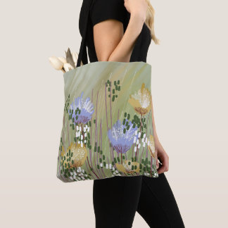 Bolso De Tela Floral Abstracto Moderno de Moda