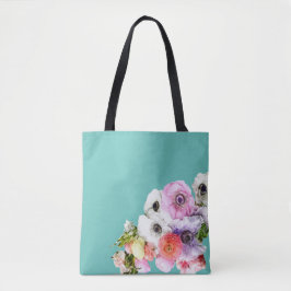 Bolso De Tela Floral Art Tote Bag