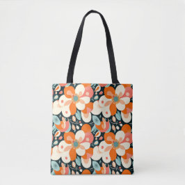 Bolso De Tela Floral Audaz 