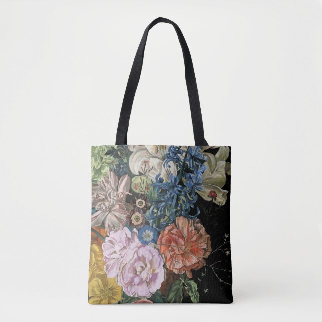 Bolso De Tela Floral barroca - Bouquet (Anverso)
