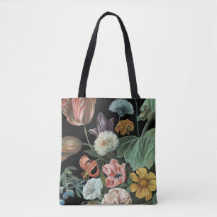 Bolso De Tela Floral barroco - ramo de flores