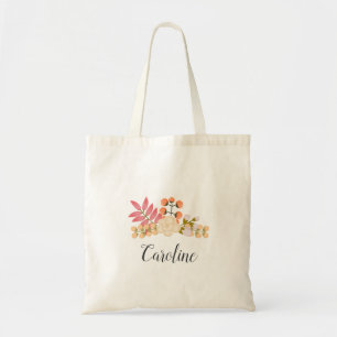 Bolso De Tela Floral Bouquet