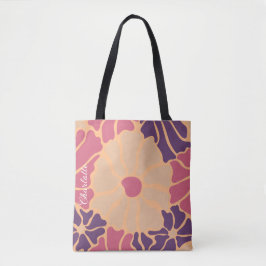Bolso De Tela Floral clásica