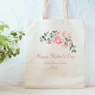 Bolso De Tela Floral de Día de la Madre