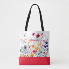 Bolso De Tela Floral de jardín inglés