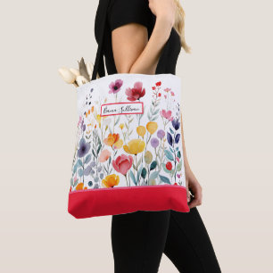 Bolso De Tela Floral de jardín inglés