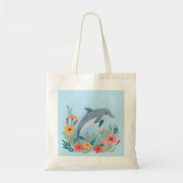 Bolso De Tela Floral Dolphin