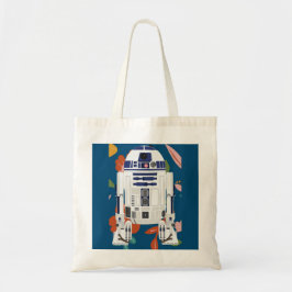 Bolso De Tela Floral Droid