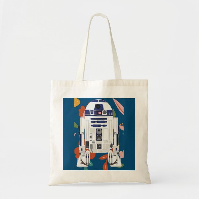 Bolso De Tela Floral Droid (Frente)
