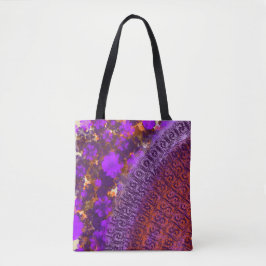 Bolso De Tela Floral Garden