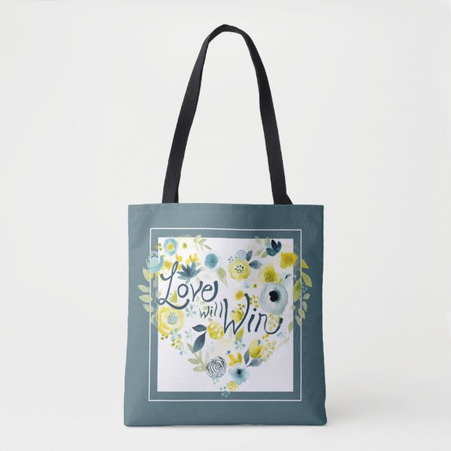 Bolso De Tela Floral II (Anverso)