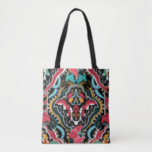 Bolso De Tela Floral india: Papel de escritorio vintage sin foco