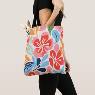 Bolso De Tela Floral inspirada en Matisse