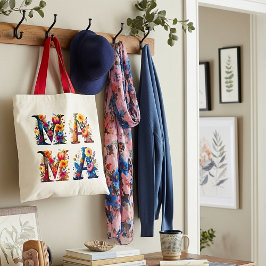Bolso De Tela Floral MAMA