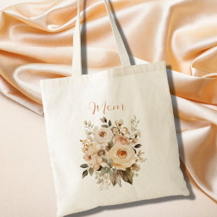 Bolso De Tela Floral Mom