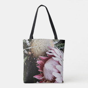 Bolso De Tela floral nativa queen protea