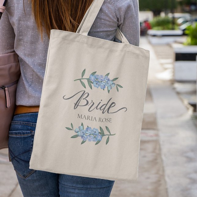 Bolso De Tela Floral personalizada de Blue Bride (Subido por el creador)