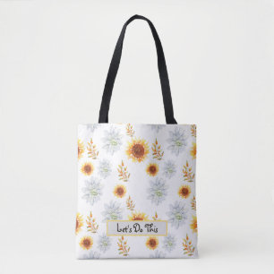 Bolso De Tela Floral Regreso a Clases