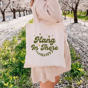 Bolso De Tela Floral Retro 'No te rindas' Positividad