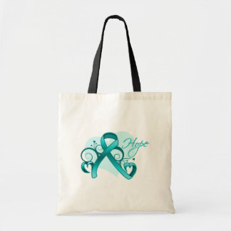 Bolso De Tela Floral Ribbon Hope - Escleroderma