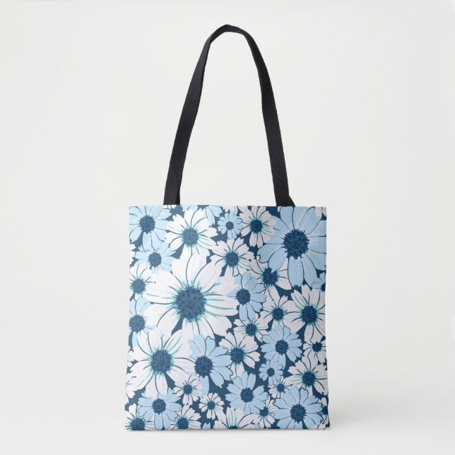 Bolso De Tela Floral seamless pattern /flower textilepattern, ab (Anverso)