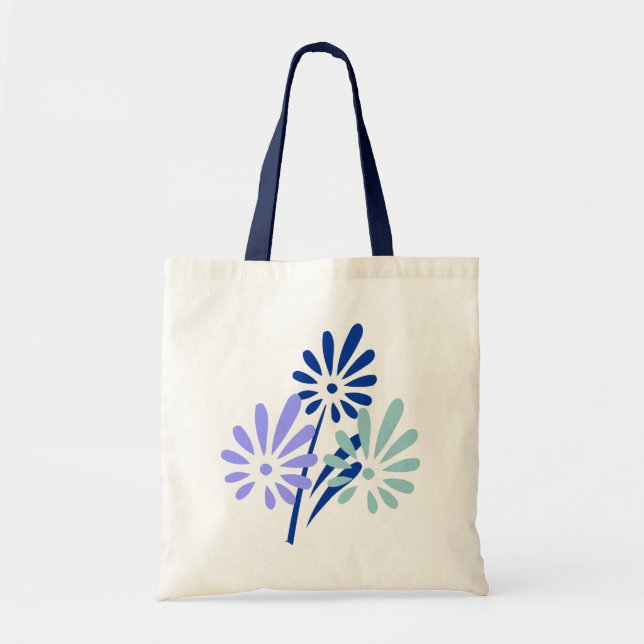 Bolso De Tela Floral Splash Toth Bag (Frente)