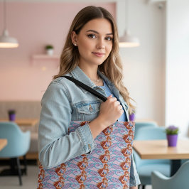Bolso De Tela Florecer