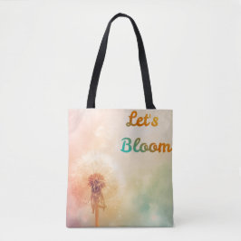 Bolso De Tela Florecer