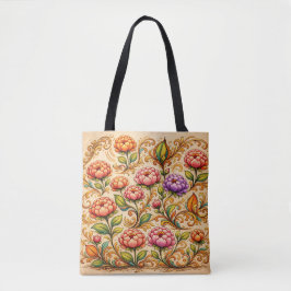 Bolso De Tela Florecimiento de Sunstream