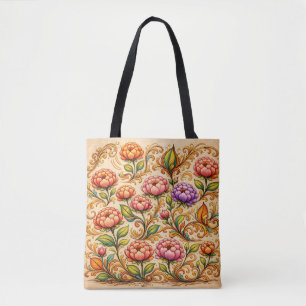 Bolso De Tela Florecimiento de Sunstream