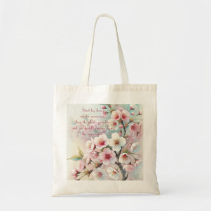 Bolso De Tela Florecimiento del cerezo y cotización