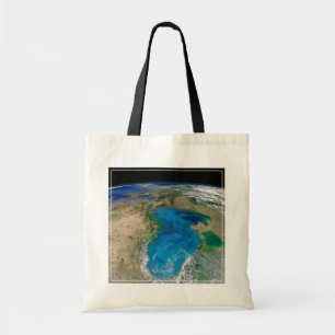 Bolso De Tela Florecimiento Del Fitoplancton Azul En El Mar Negr