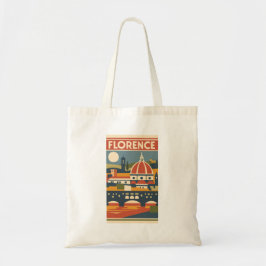 Bolso De Tela Florence Duomo Vintage Travel Tote Bag Italy