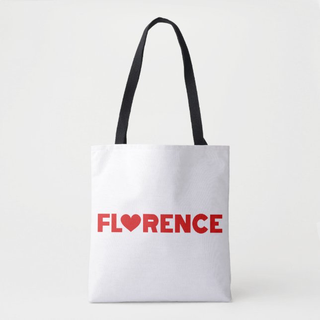 Bolso De Tela Florence Love (Anverso)