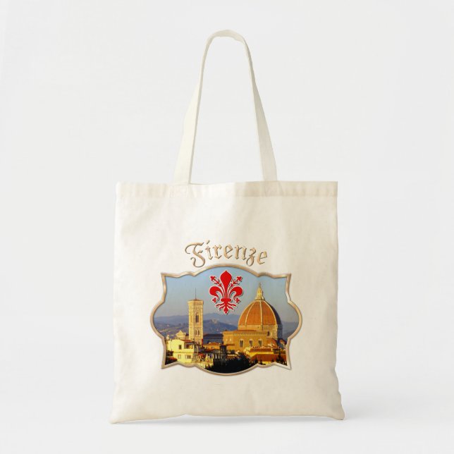 Bolso De Tela Florencia - Santa María del Fiore (Frente)