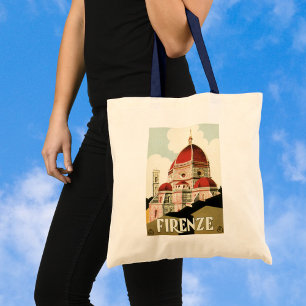 Bolso De Tela Florencia Viaje Vintage Florencia Florencia Floren