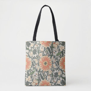 Bolso De Tela Flores