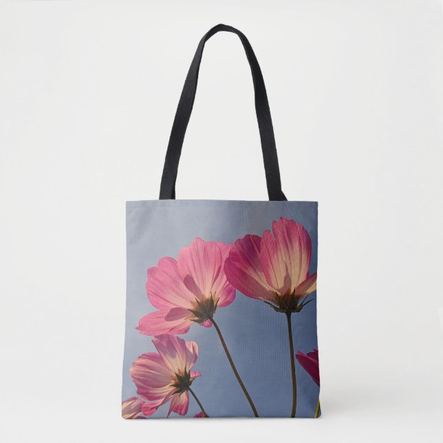 Bolso De Tela Flores (Anverso)