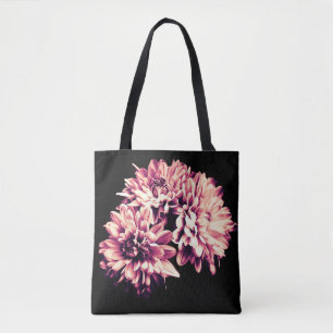 Bolso De Tela Flores